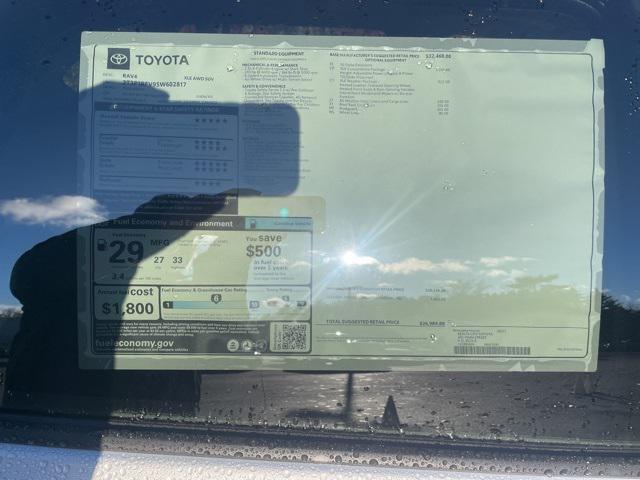 new 2025 Toyota RAV4 car, priced at $36,989