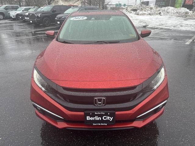 used 2019 Honda Civic car, priced at $19,136