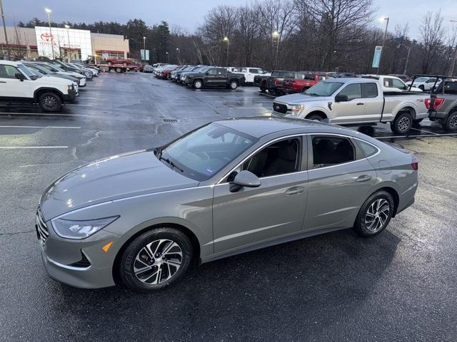 used 2021 Hyundai Sonata Hybrid car, priced at $20,672