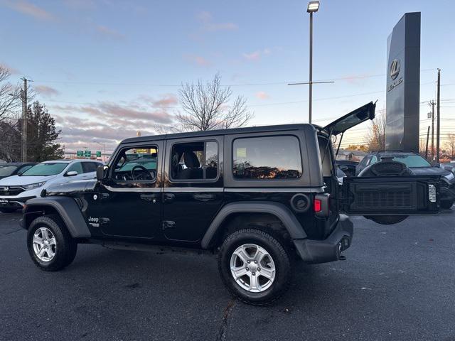 used 2020 Jeep Wrangler Unlimited car, priced at $24,298