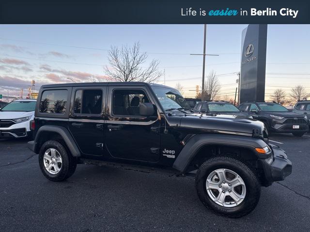 used 2020 Jeep Wrangler Unlimited car, priced at $24,328