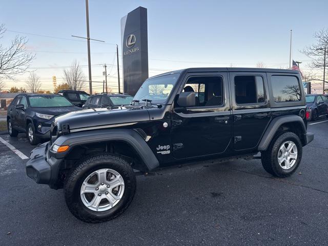 used 2020 Jeep Wrangler Unlimited car, priced at $24,298