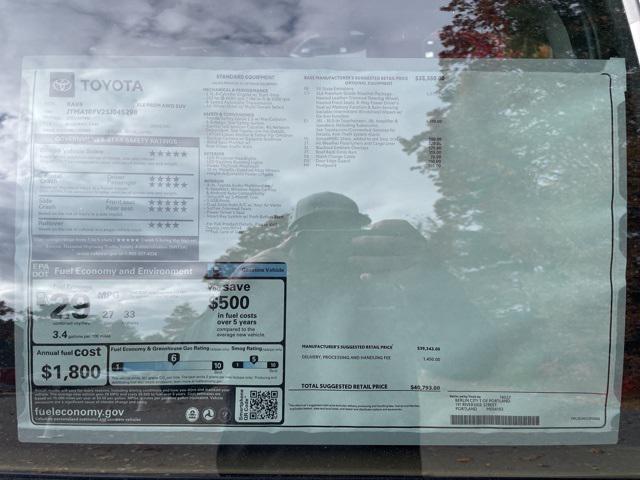 new 2025 Toyota RAV4 car, priced at $40,793