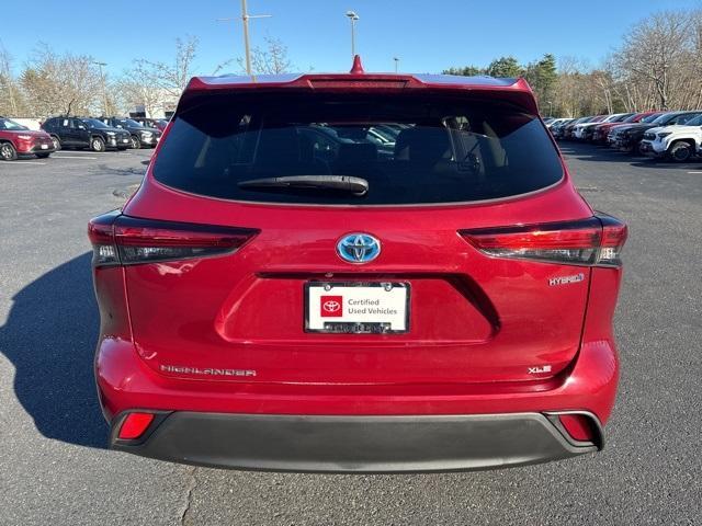 used 2021 Toyota Highlander Hybrid car, priced at $38,880