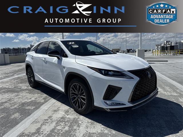 used 2022 Lexus RX 350 car, priced at $46,888