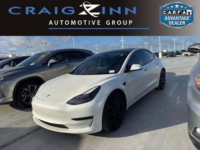 used 2021 Tesla Model 3 car, priced at $27,998