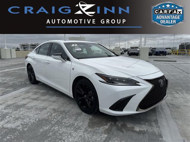 used 2022 Lexus ES 300h car, priced at $40,588