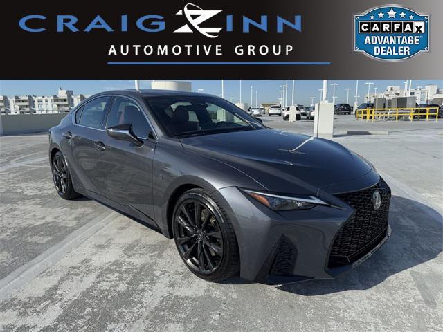 used 2024 Lexus IS 350 car, priced at $44,988