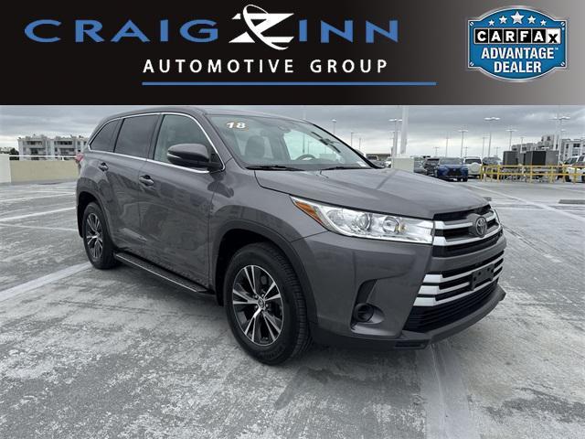 used 2018 Toyota Highlander car, priced at $21,888