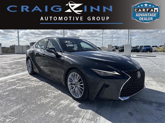 used 2022 Lexus IS 300 car, priced at $33,998