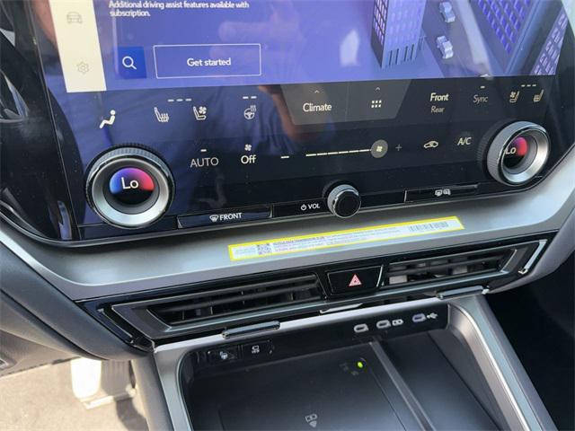 new 2025 Lexus TX 350 car, priced at $58,610