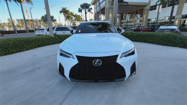 new 2025 Lexus IS 350 car, priced at $43,128
