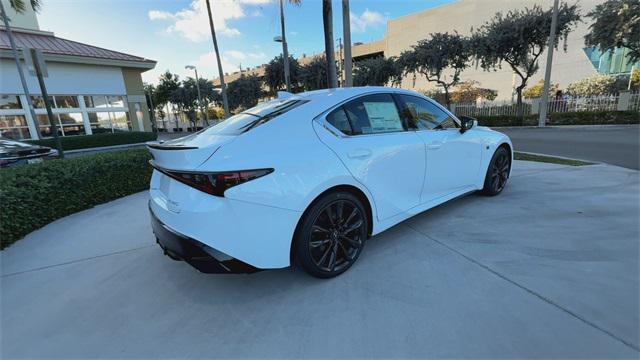 new 2025 Lexus IS 350 car, priced at $43,128