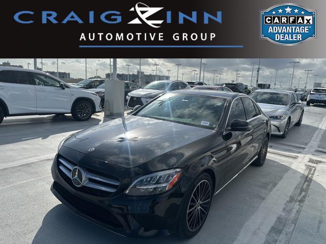 used 2021 Mercedes-Benz C-Class car, priced at $25,998