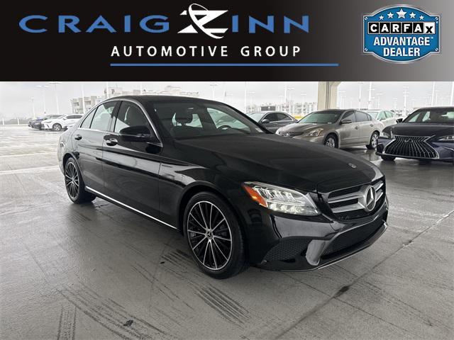 used 2021 Mercedes-Benz C-Class car, priced at $25,388