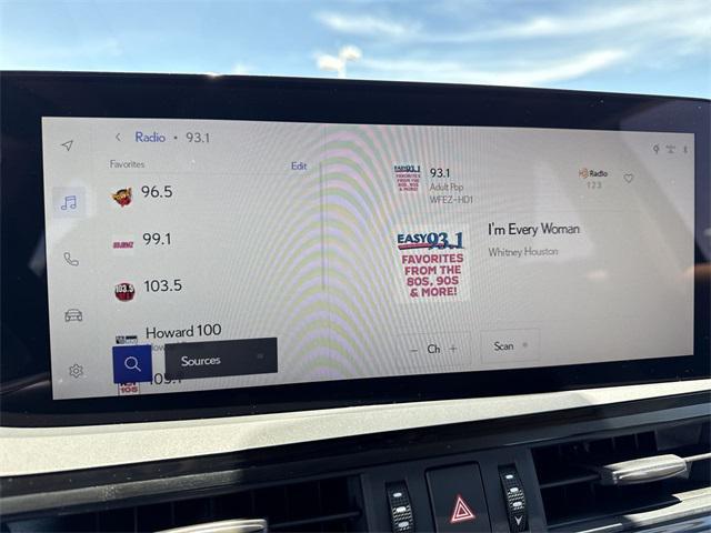 used 2025 Lexus ES 350 car, priced at $46,688