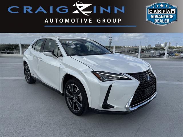 used 2022 Lexus UX 250h car, priced at $32,588