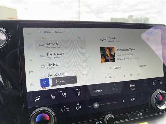 new 2026 Lexus TX 350 car, priced at $71,611