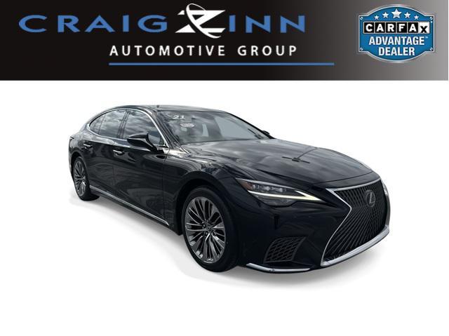 used 2021 Lexus LS 500 car, priced at $54,588