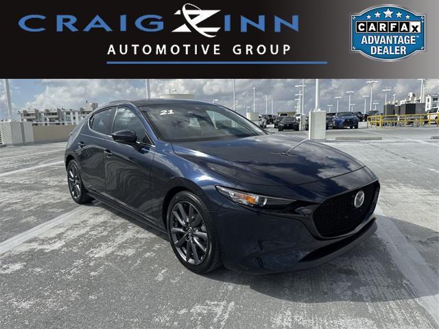 used 2021 Mazda Mazda3 car, priced at $18,788