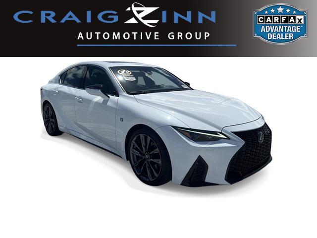 used 2022 Lexus IS 350 car, priced at $42,488
