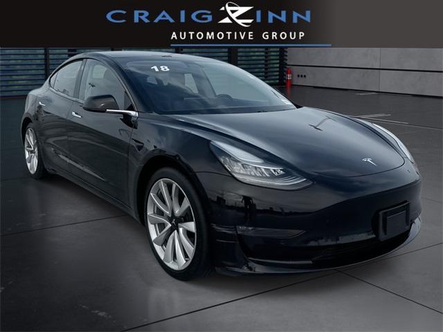 used 2018 Tesla Model 3 car, priced at $20,988