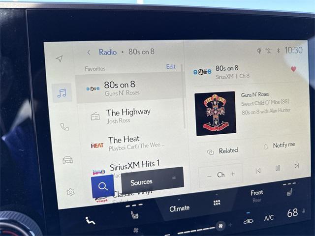 new 2025 Lexus RX 350 car, priced at $51,864