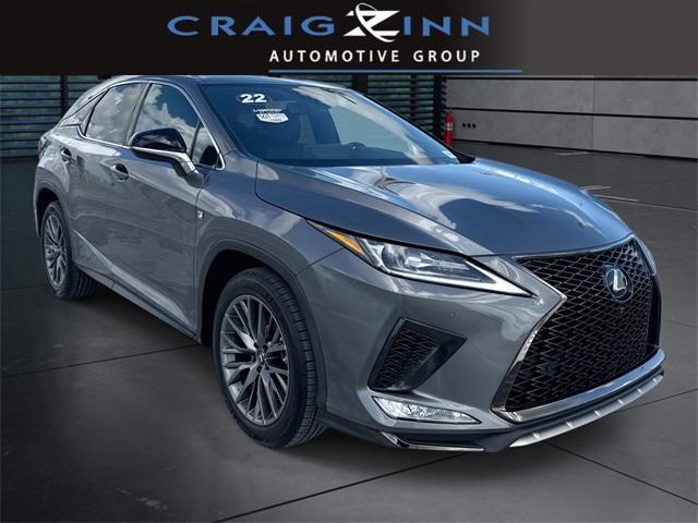 used 2022 Lexus RX 350 car, priced at $42,588