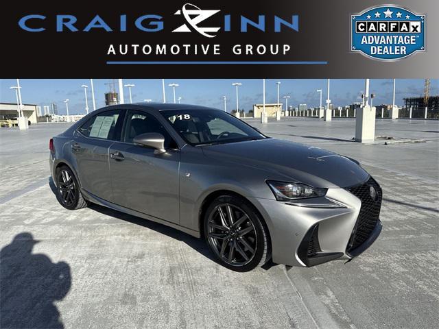 used 2018 Lexus IS 300 car, priced at $22,998