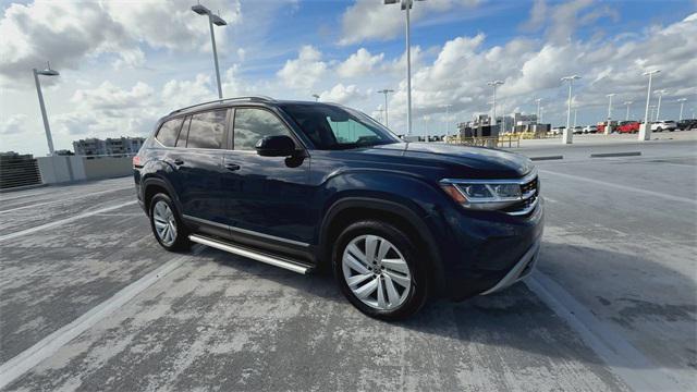 used 2021 Volkswagen Atlas car, priced at $25,688