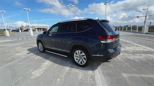 used 2021 Volkswagen Atlas car, priced at $25,688