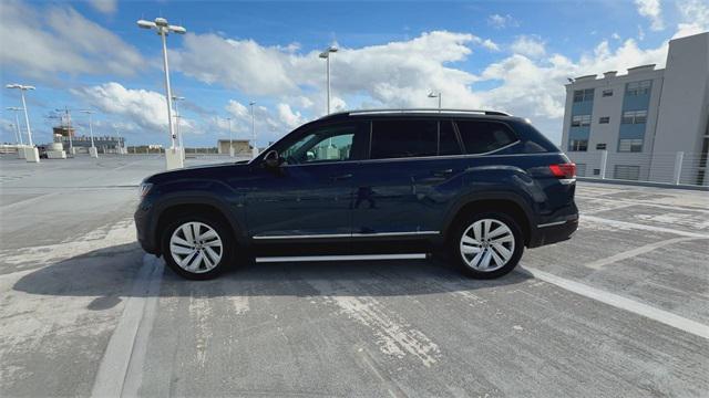 used 2021 Volkswagen Atlas car, priced at $25,688