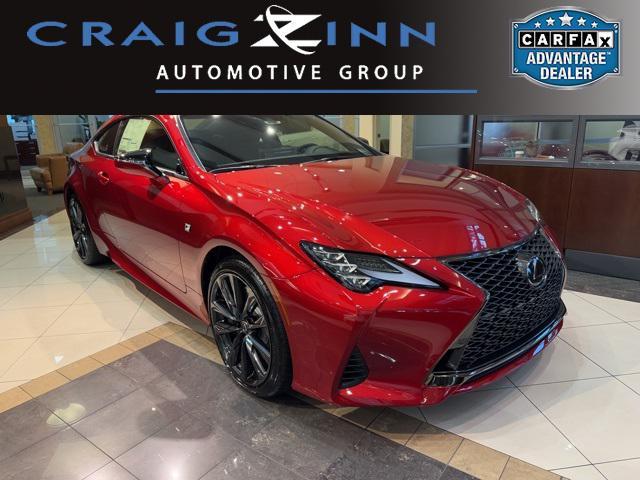 new 2024 Lexus RC 350 car, priced at $55,820