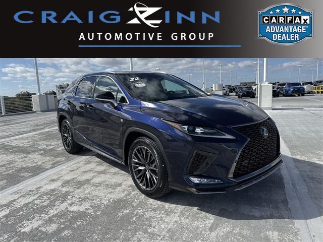 used 2022 Lexus RX 350 car, priced at $43,688