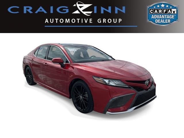 used 2021 Toyota Camry car, priced at $27,998