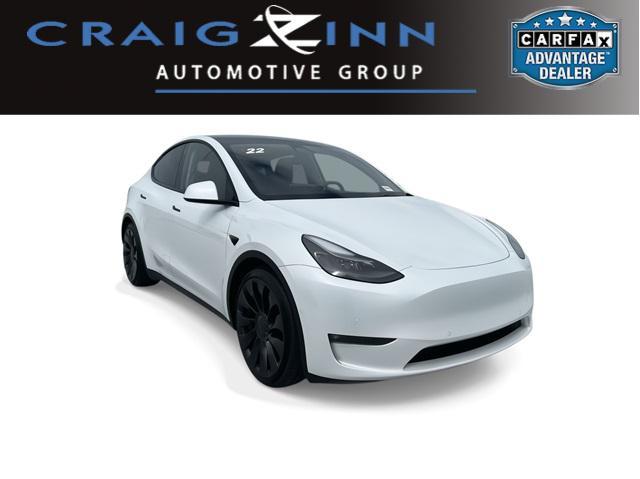 used 2022 Tesla Model Y car, priced at $28,888