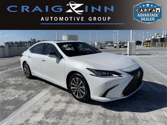 used 2022 Lexus ES 300h car, priced at $37,488