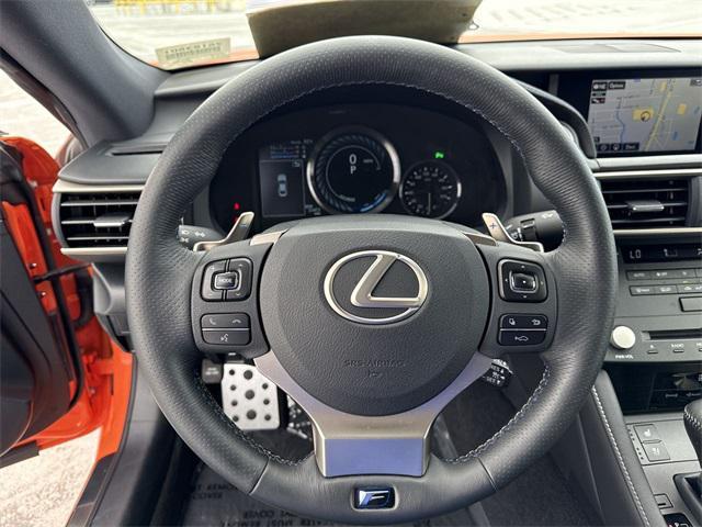 used 2015 Lexus RC F car, priced at $45,998