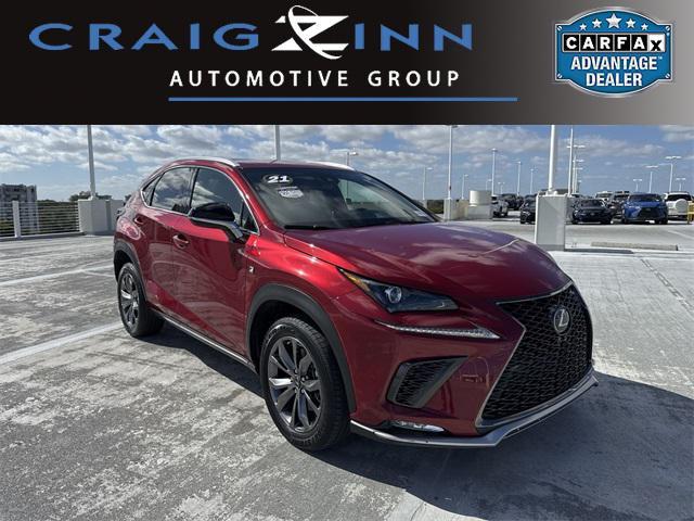 used 2021 Lexus NX 300 car, priced at $33,788