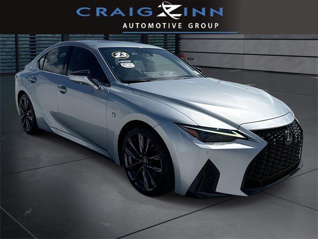 used 2023 Lexus IS 350 car, priced at $39,988