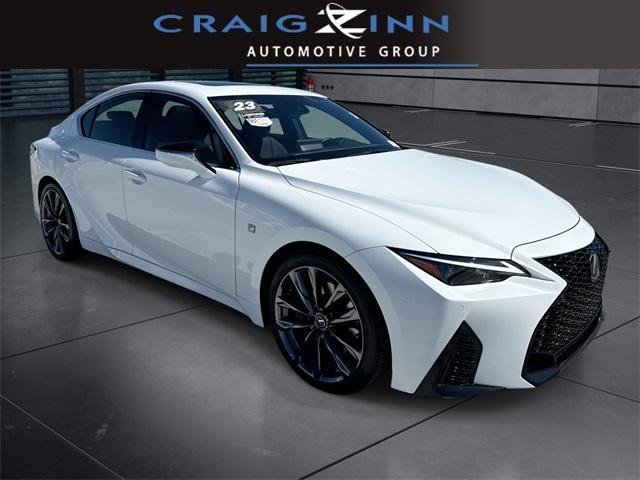 used 2023 Lexus IS 350 car, priced at $43,788