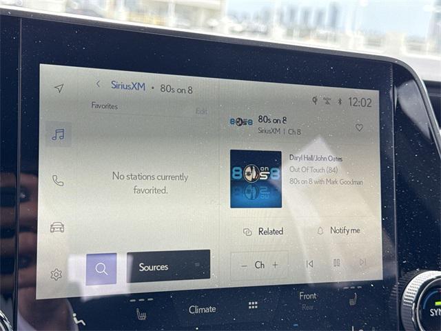 new 2025 Lexus RX 350 car, priced at $51,864