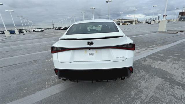 new 2025 Lexus IS 350 car, priced at $45,285