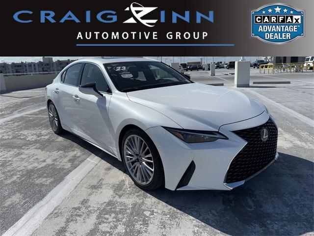 used 2023 Lexus IS 300 car, priced at $36,888