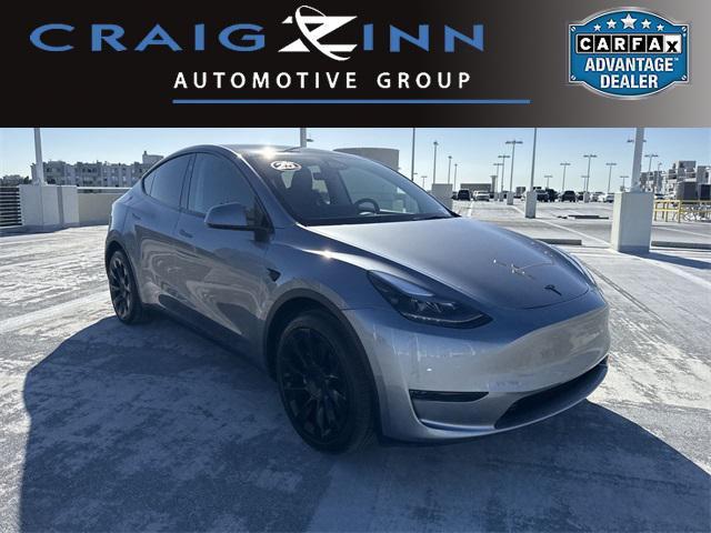 used 2025 Tesla Model Y car, priced at $41,998