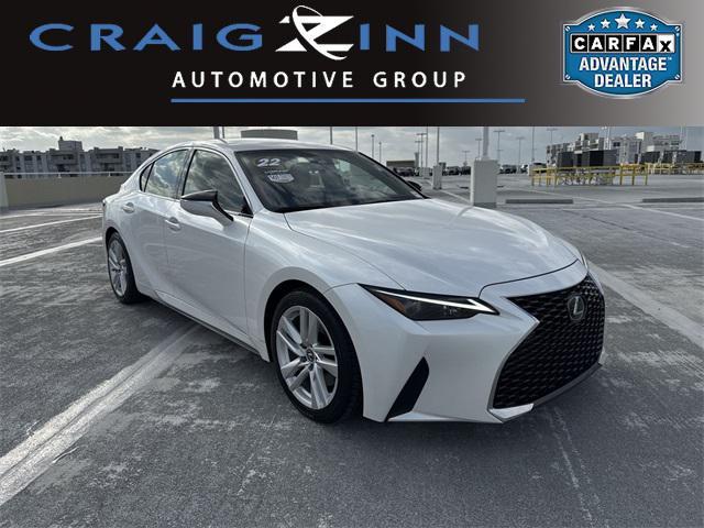 used 2022 Lexus IS 300 car, priced at $33,988