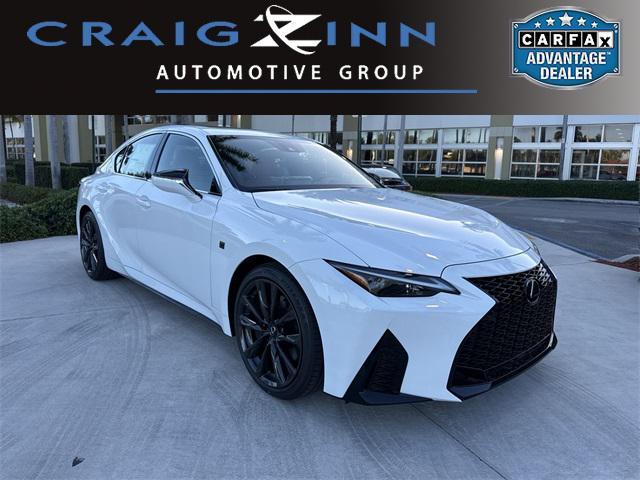 new 2025 Lexus IS 350 car, priced at $44,329