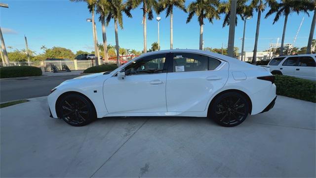 new 2025 Lexus IS 350 car, priced at $44,329