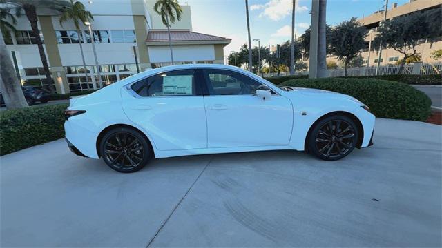 new 2025 Lexus IS 350 car, priced at $44,329