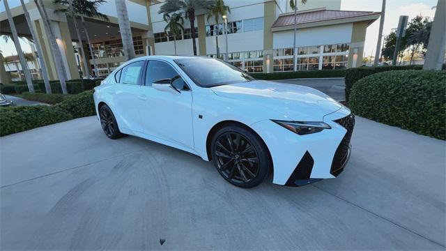 new 2025 Lexus IS 350 car, priced at $44,329